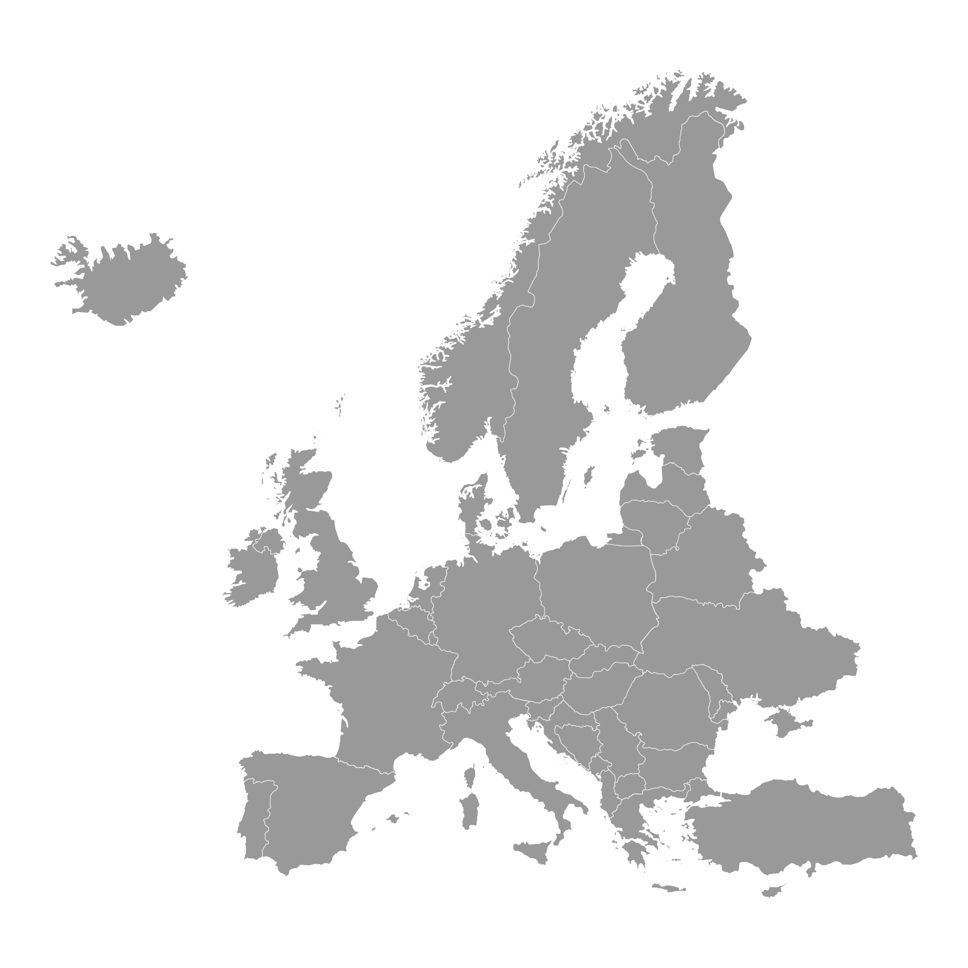 Map of Europe